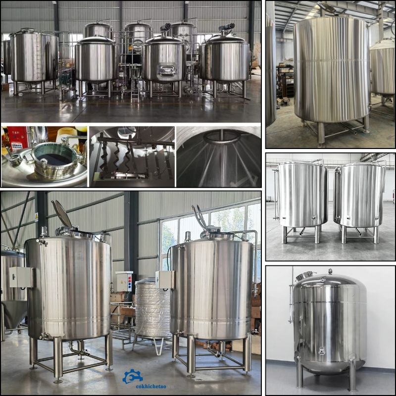 Bồn khuấy trôn inox