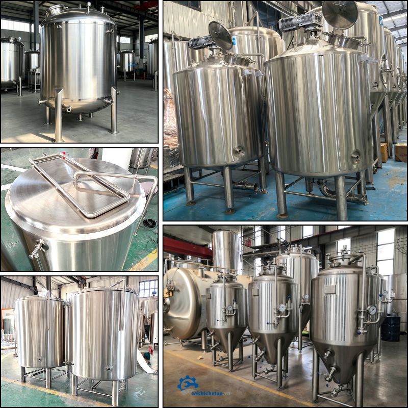 Bồn trộn nhũ hóa mỹ phẩm