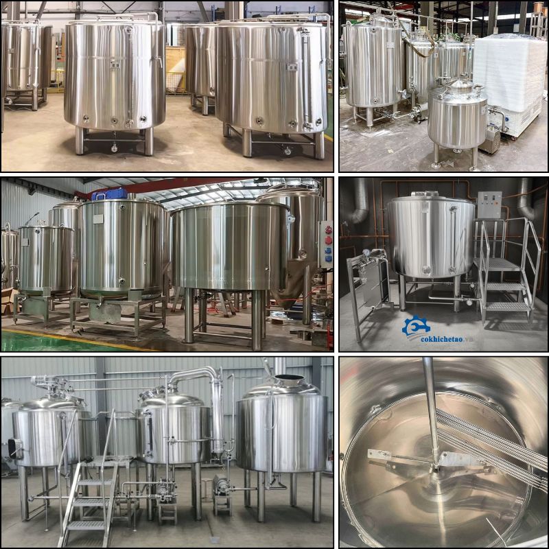 Bồn khuấy hóa chất Bồn khuấy hóa chất