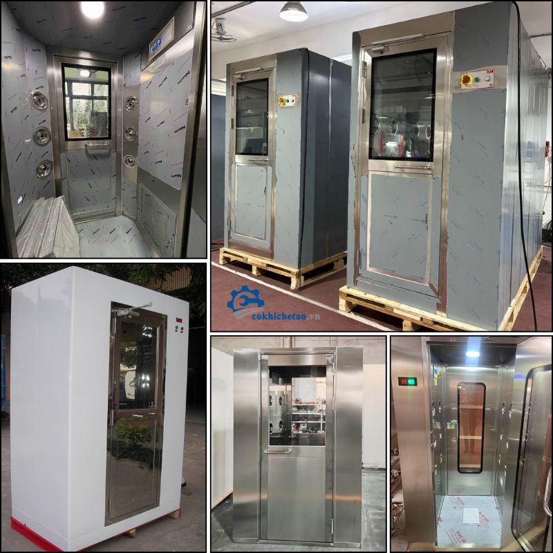 Buồng thổi khí air shower
