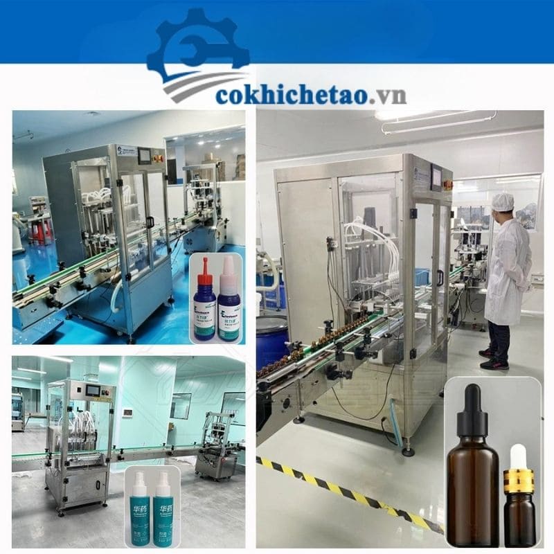 Cung cấp dây chuyền chiết rót mỹ phẩm 