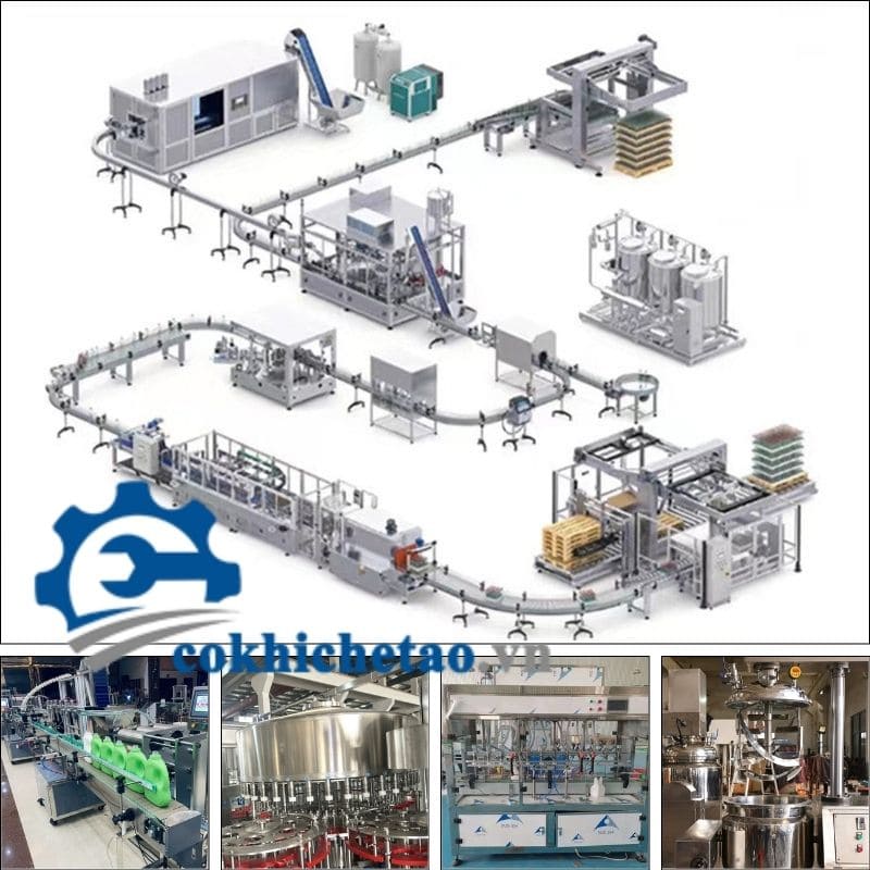 Dây chuyền chiết rót tự động