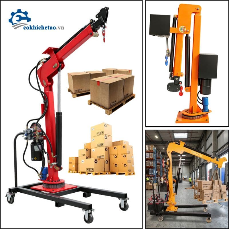 Máy cẩu hàng thuỷ lực