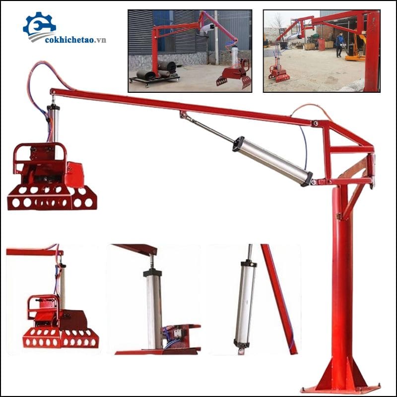 Máy gắp bao khí nén