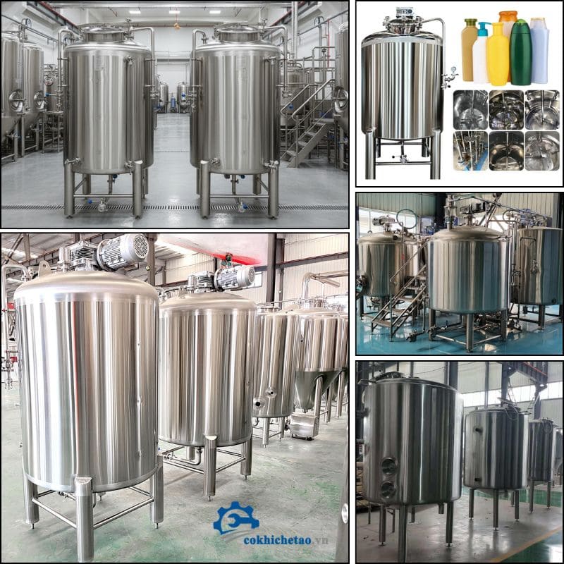 Máy khuấy nhũ hóa mỹ phẩm