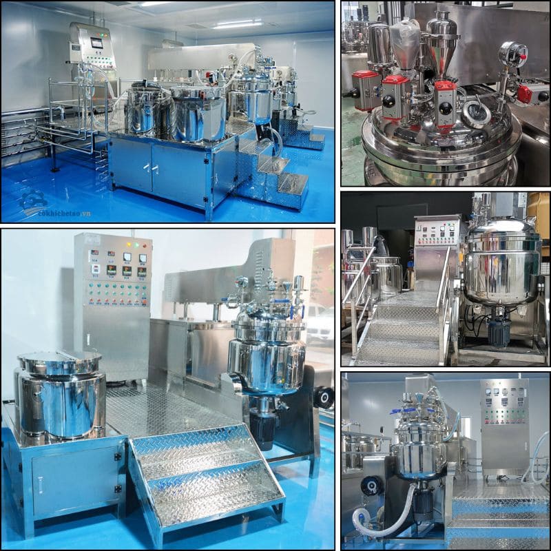 Máy nhũ hóa mỹ phẩm Máy nhũ hóa mỹ phẩm