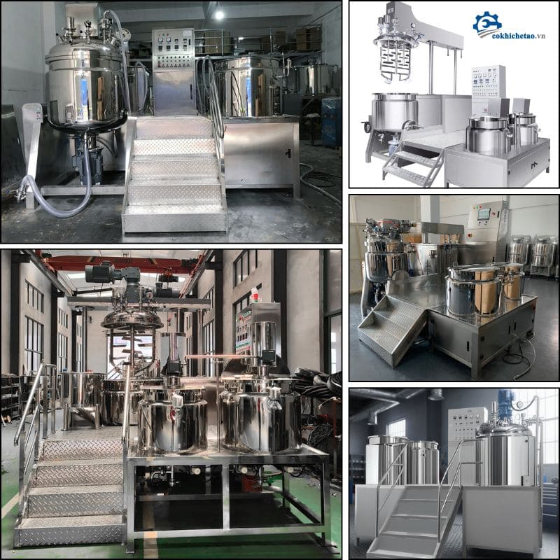 Thiết bị khuấy trộn hút chân không Thiết bị khuấy trộn hút chân không