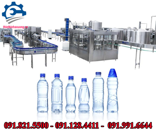 dây chuyền sản xuất nước uống đóng chai